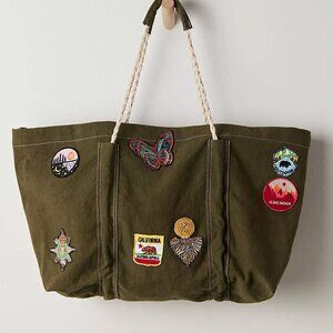 Free People Been There Badge Tote Bag